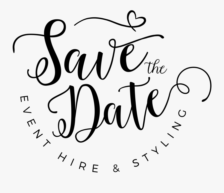 Save The Date Clip Art, Transparent Clipart
