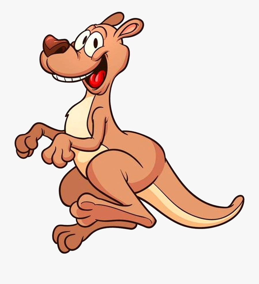 Kangaroo Clipart Jumping - Kangaroo Jumping Clipart, Transparent Clipart