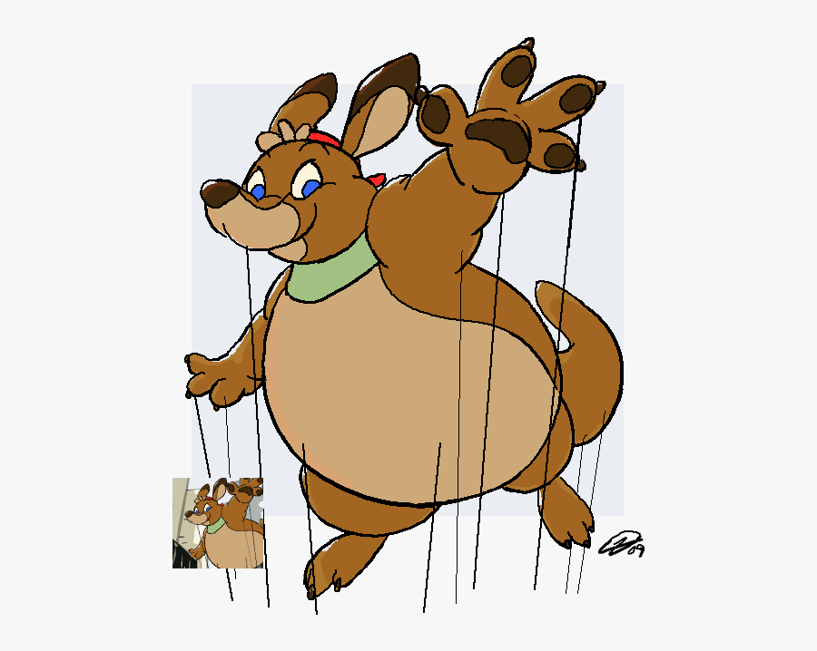 Parade Balloon Icon - Oz Kangaroo, Transparent Clipart