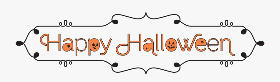 Happy Halloween Png, Transparent Clipart