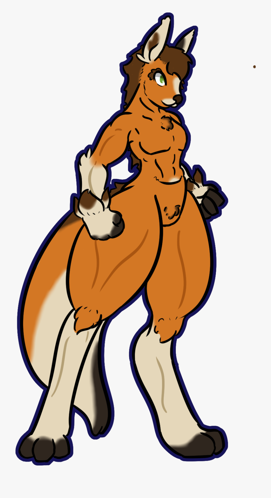Kangaroo - Cartoon, Transparent Clipart