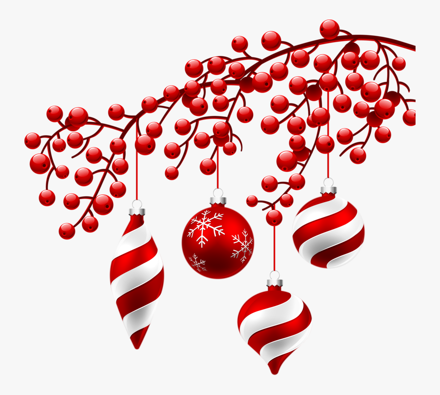 Xmas Decorating Clip Art, Transparent Clipart