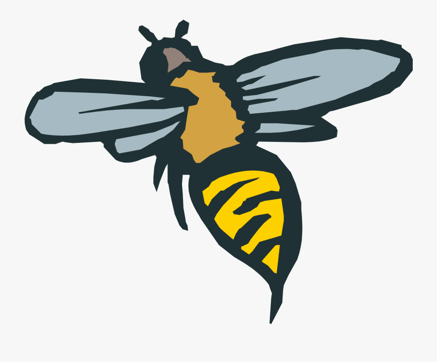 Honey Bee Bee Sting Clip Art - Bee Realisyic Clipart, Transparent Clipart