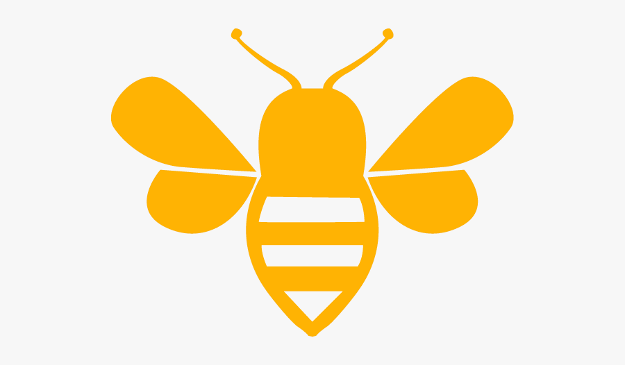 Clip Art Home Honey Buzz Marketing - Modern Honey Bee Logo, Transparent Clipart