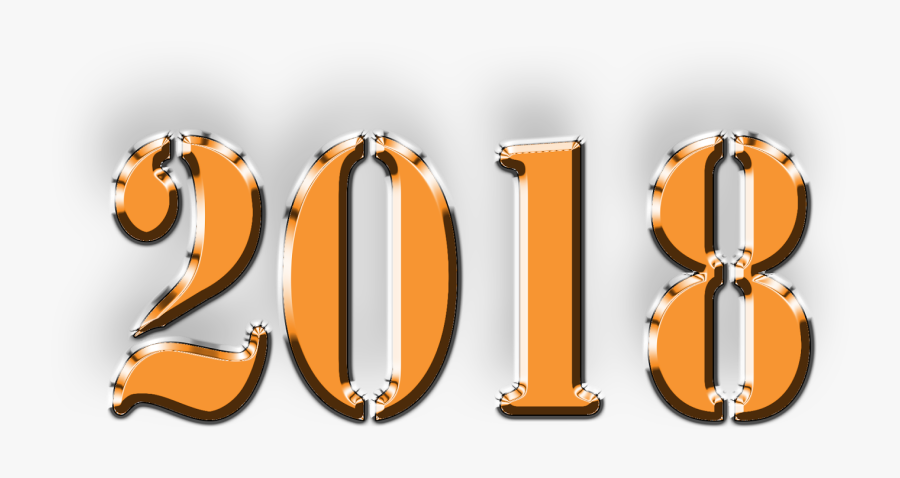 Clip Art Happy New Year 2018 Cover Photo - Illustration, Transparent Clipart