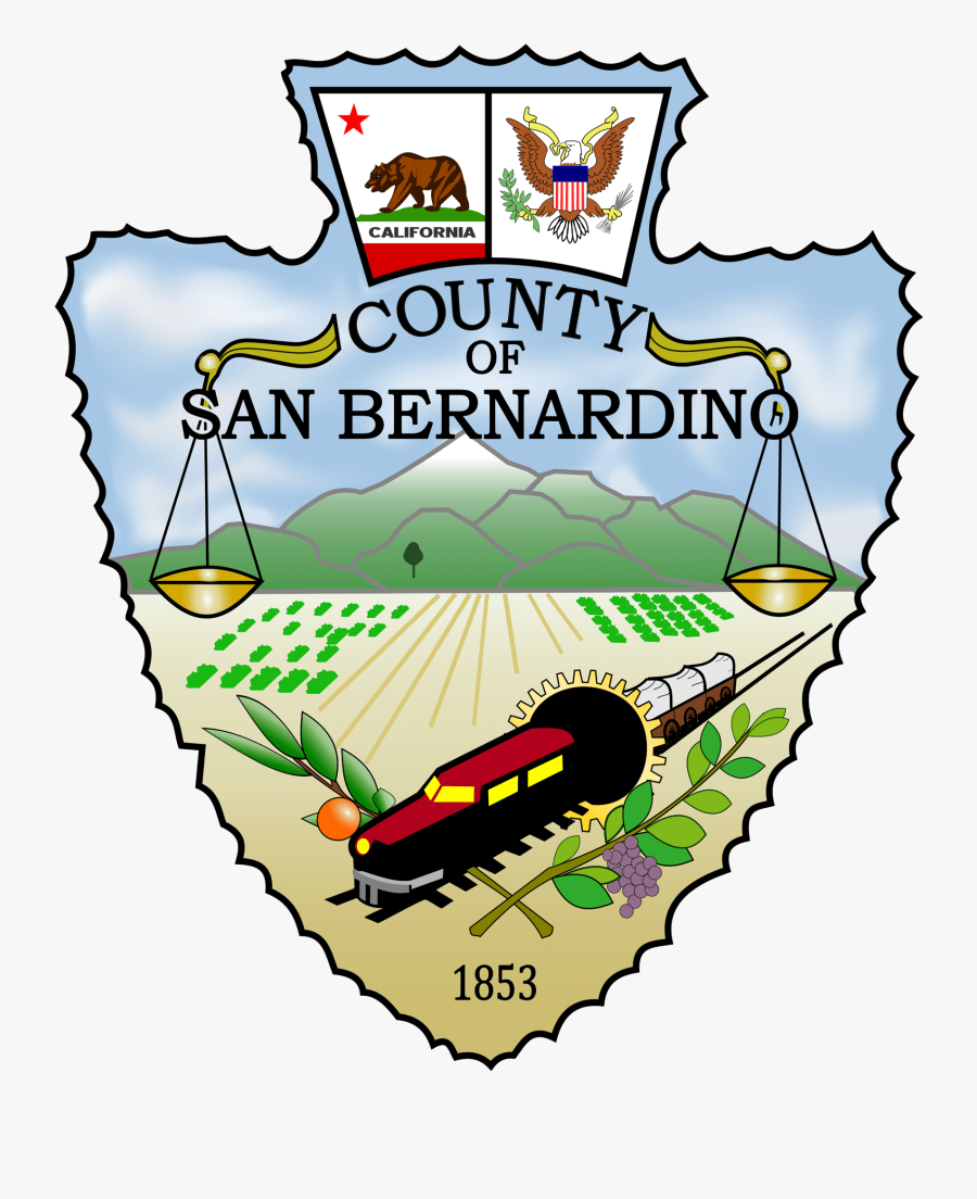 California Svg Clip Art Banner Free Library - San Bernardino Ca Logo, Transparent Clipart
