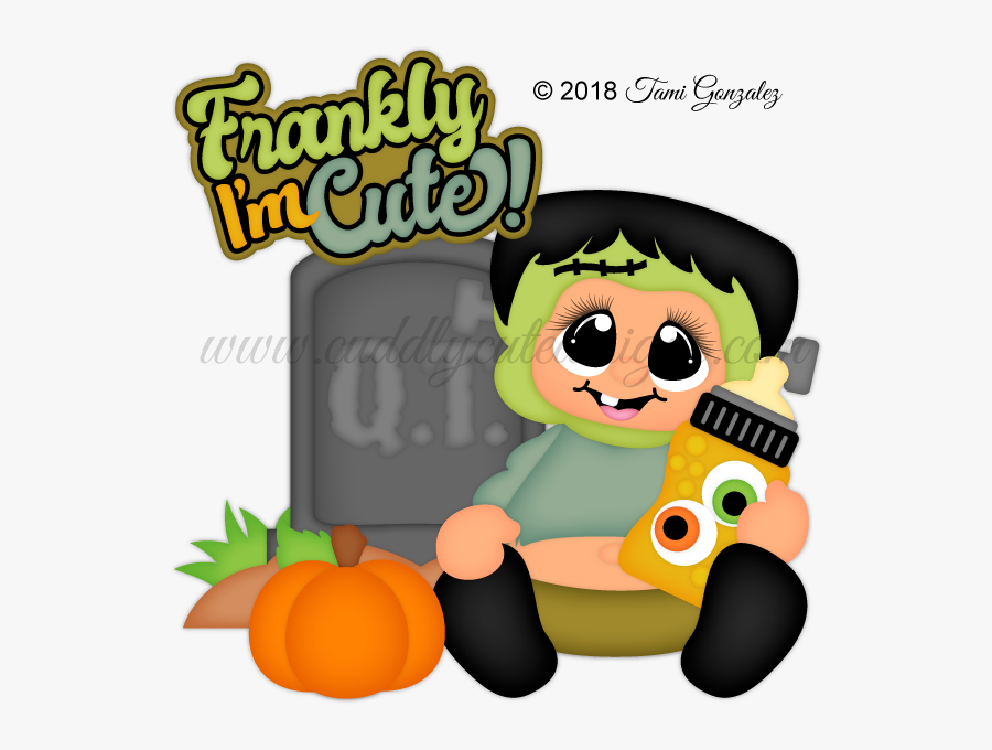 Halloween Clipart Frank - Cartoon, Transparent Clipart