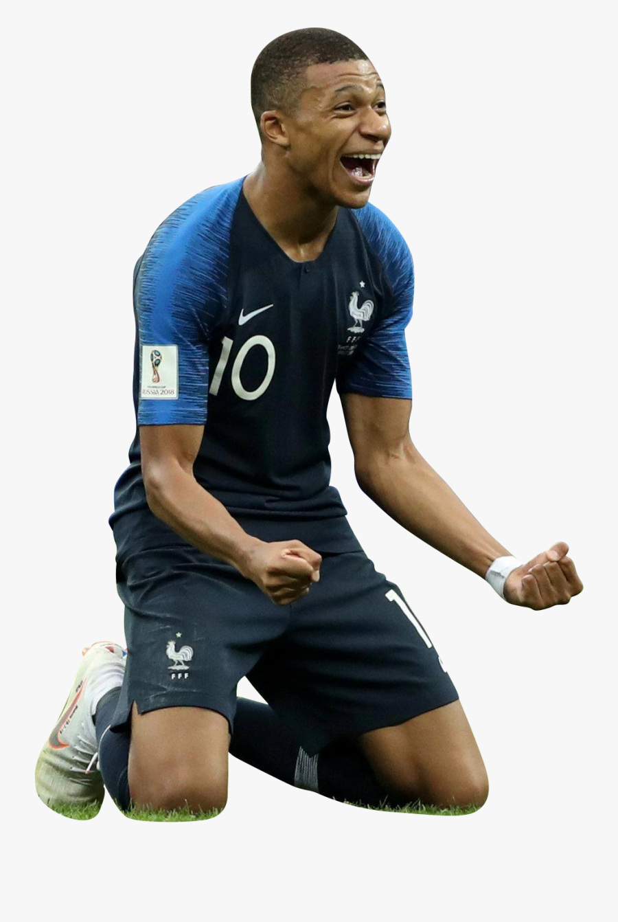 Kylian Mbappe Png France - World Cup Best Players 2018, Transparent Clipart