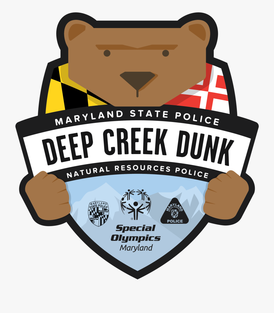 Polar Bear Plunge Logo, Transparent Clipart