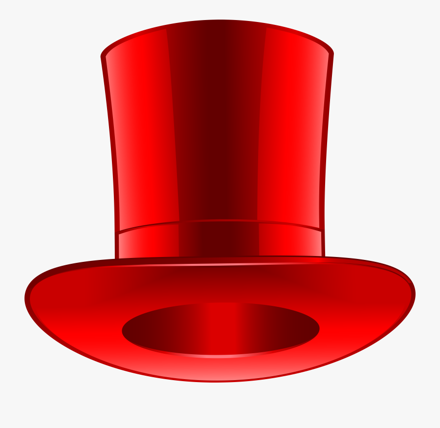 Red Top Hat Png Clip Art, Transparent Clipart