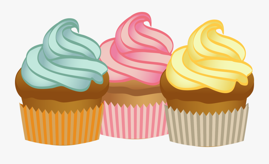Drawn Cupcake Muffin - Muffins Clipart, Transparent Clipart