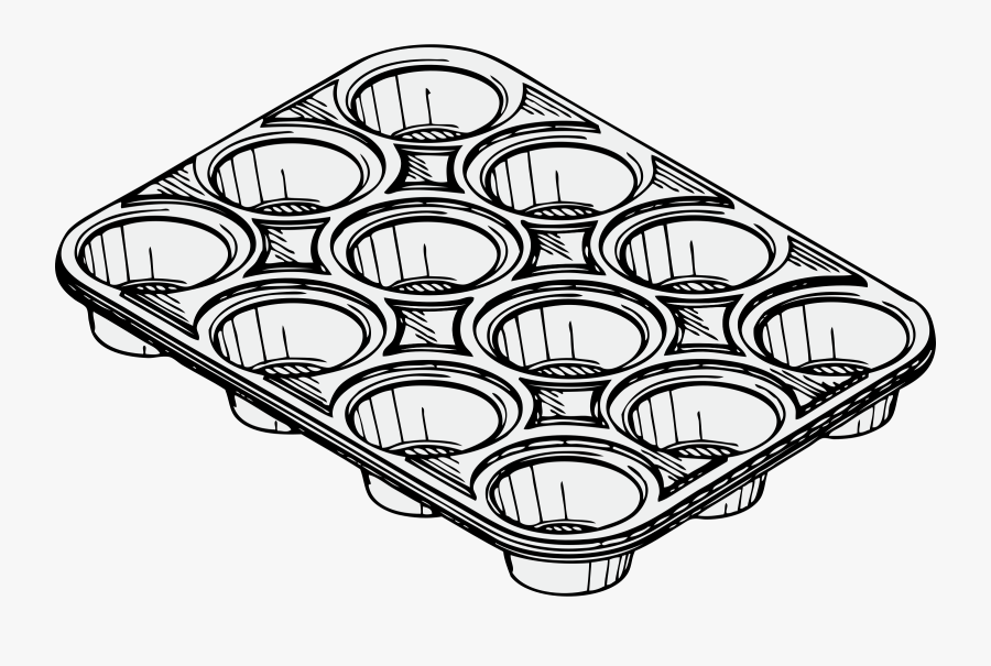 Muffin Tin Clipart, Transparent Clipart