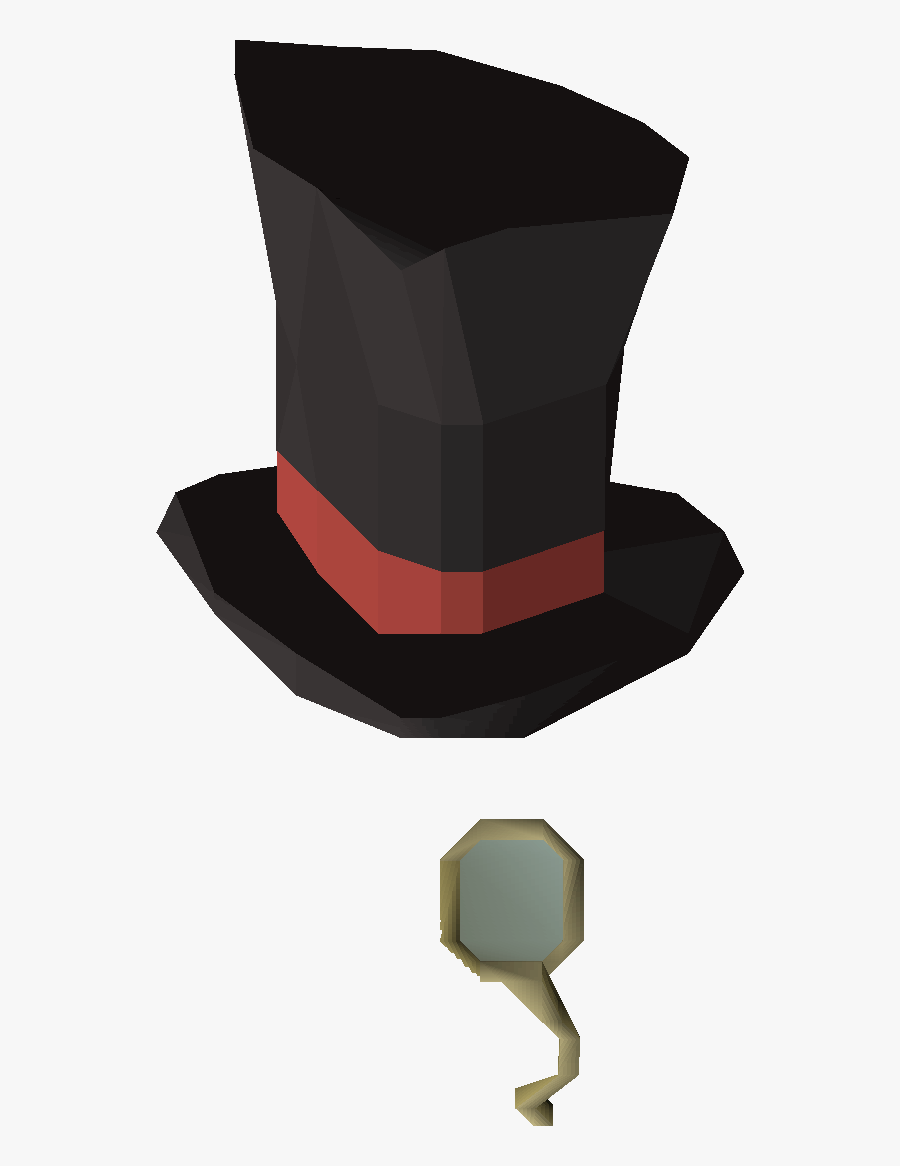 Old School Runescape Wiki - Top Hat And Monocle Osrs, Transparent Clipart