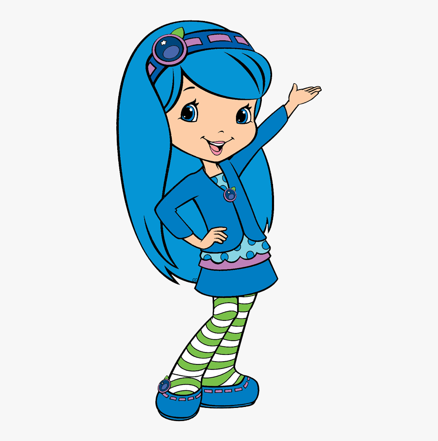 Strawberry Shortcake Cartoon Blueberry, Transparent Clipart