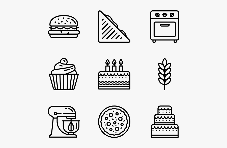 Bakery - Project Management Icon Free, Transparent Clipart