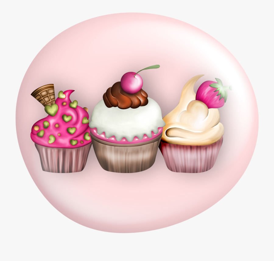 Vc Buttons Fashionable 08 - Logo Cupcakes Png, Transparent Clipart