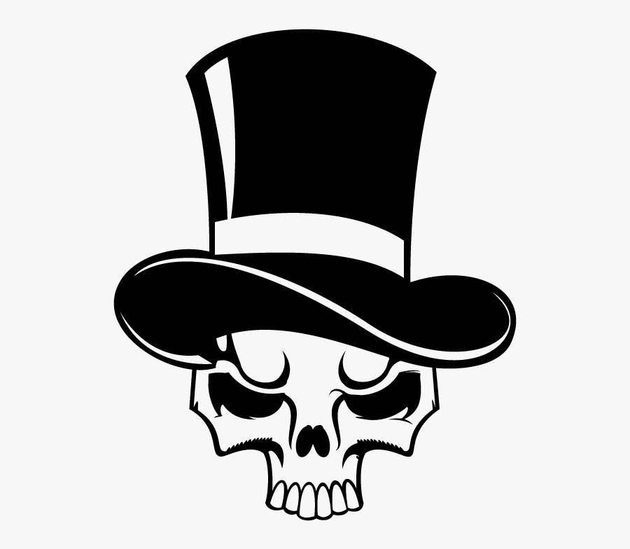 Tasmanian Devil Cartoon Skull With Top Hat Png Free Transparent Clipart Clipartkey