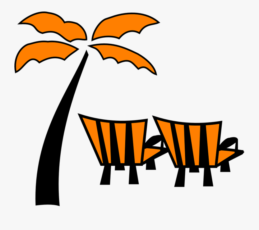 Palm Chairs Free Vector - Vitamin D Skin, Transparent Clipart