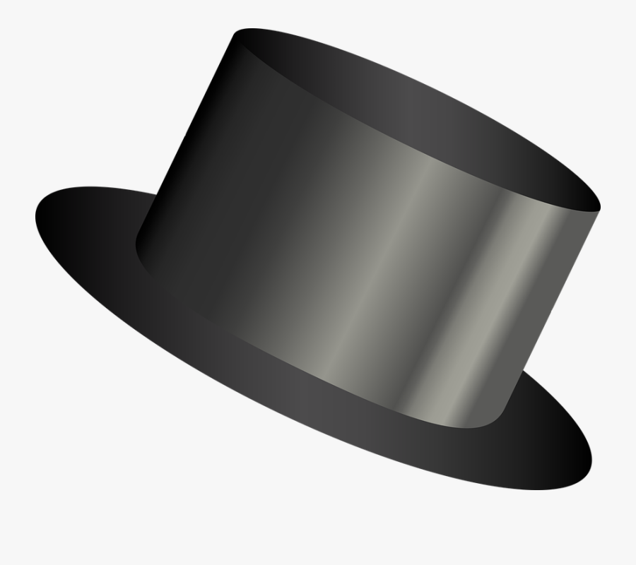 Graphic, Top Hat, Tophat, Formal Attire, Suit, Tuxedo - Sombrero De Copa Png, Transparent Clipart