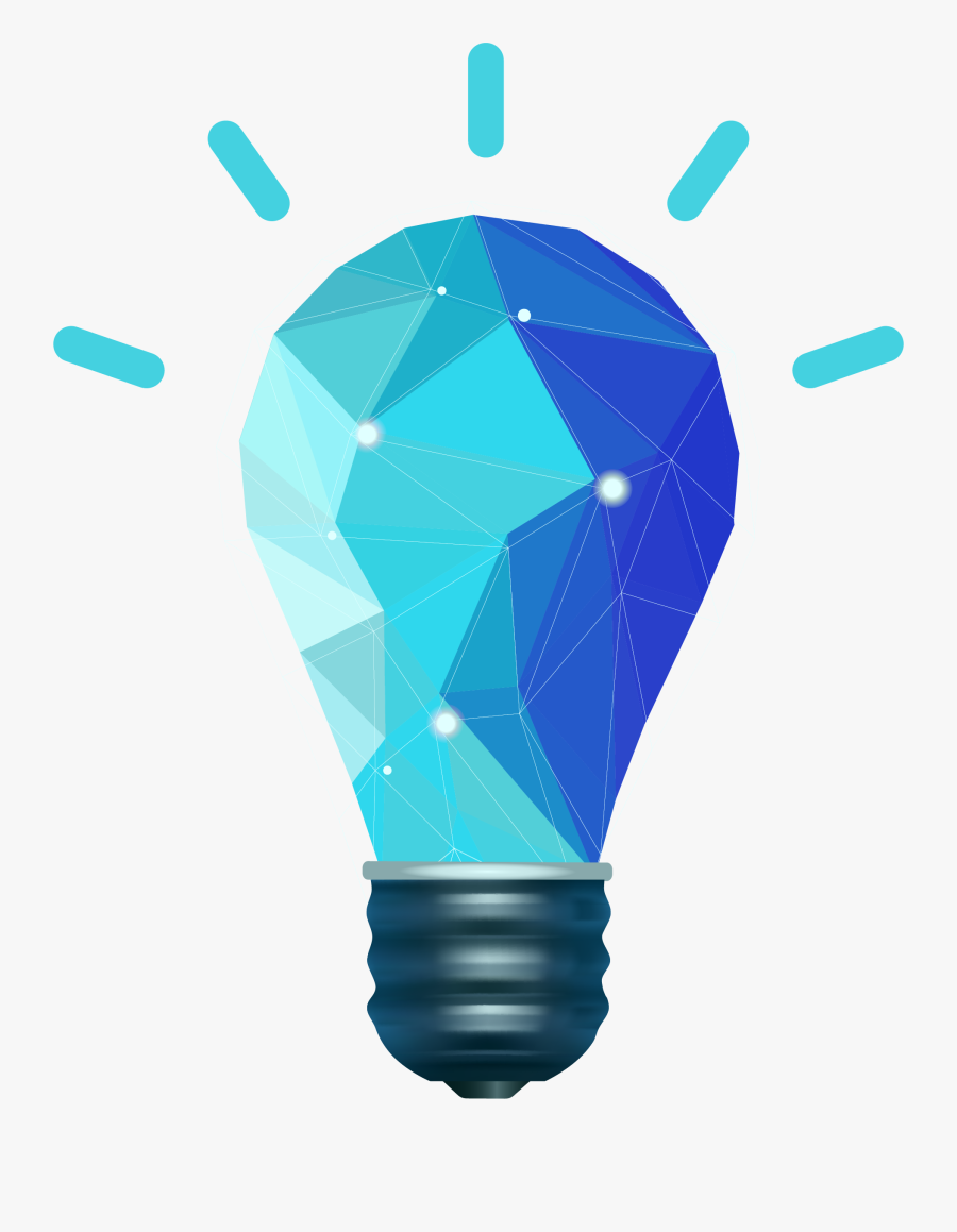 Light Bulb Png Transparent Free Images - Light Bulb Graphic Png, Transparent Clipart