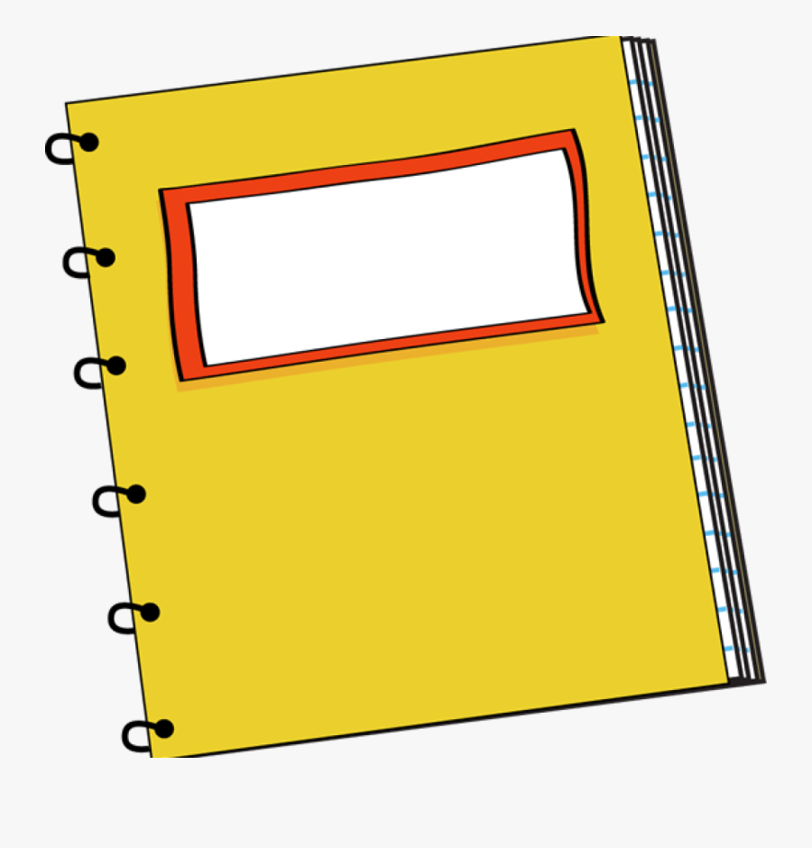 Notebook Clipart School Notebook - Notebook Clipart, Transparent Clipart