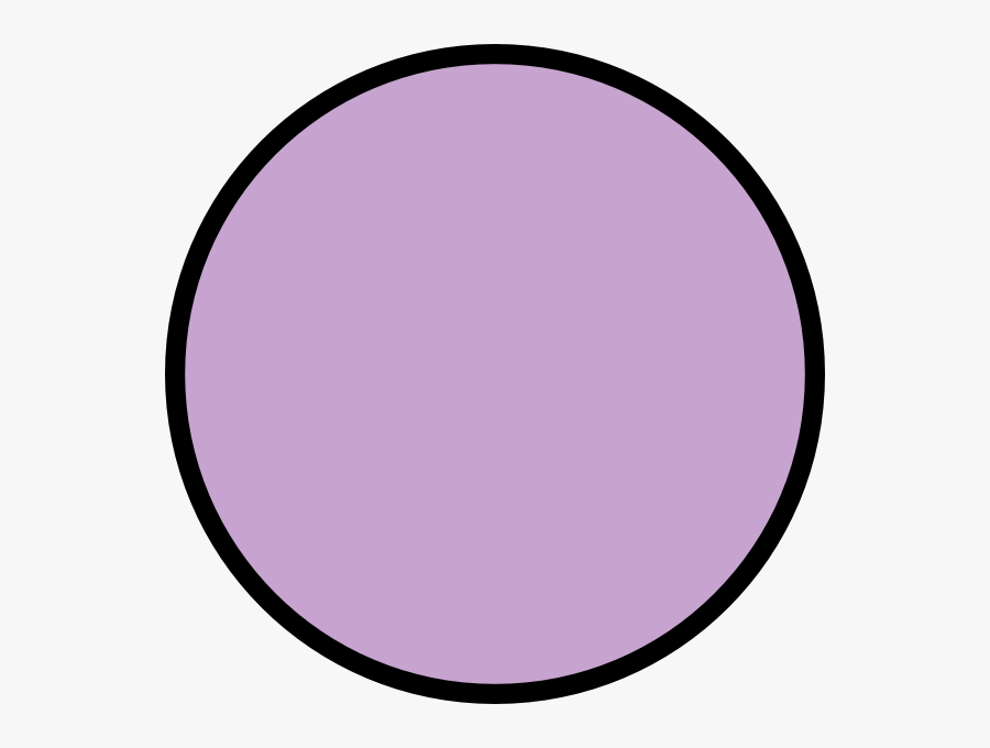 Purple Circle Light Clip Art At Clker - Light Purple Circle, Transparent Clipart