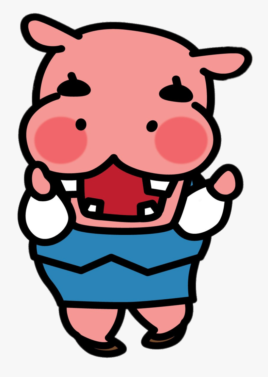 Aggretsuko Character Kabae The Hippopotamus Clip Arts - Aggretsuko Kabae, Transparent Clipart