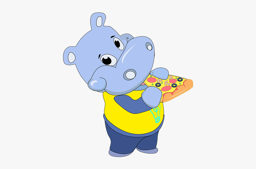 Hippo, Figure, Eats - Бегемот Рисунок Пнг, Transparent Clipart