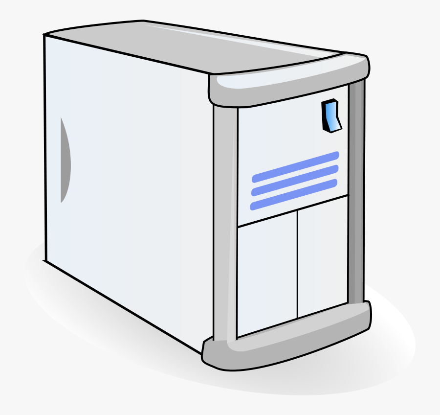 Free Vector Small Case Web Mail Server Clip Art - Server Clip Art, Transparent Clipart