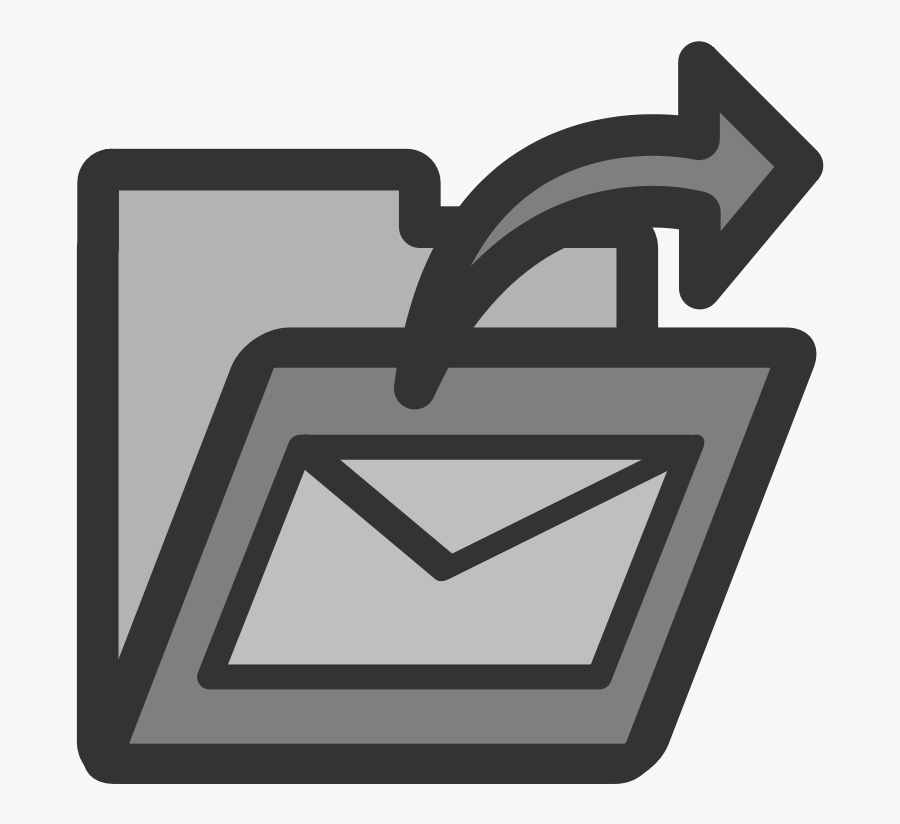 Folder Sent Mail Png Clip Arts - Icon, Transparent Clipart