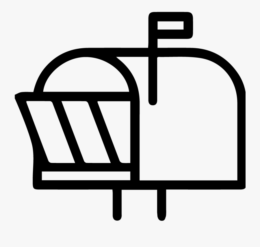 Mail And Address - Mailbox Icon Transparent Background, Transparent Clipart