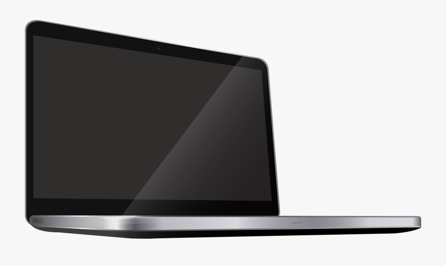 Silver Notebook Png Clipart - Led-backlit Lcd Display, Transparent Clipart