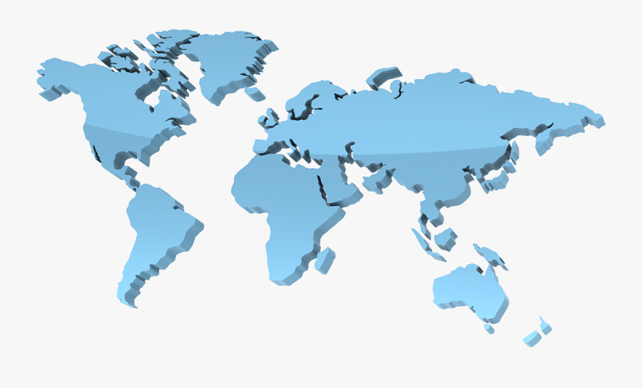 World Map, Multi Lingual Ecommerce Solutions Websites - Global Value Chain Oecd, Transparent Clipart