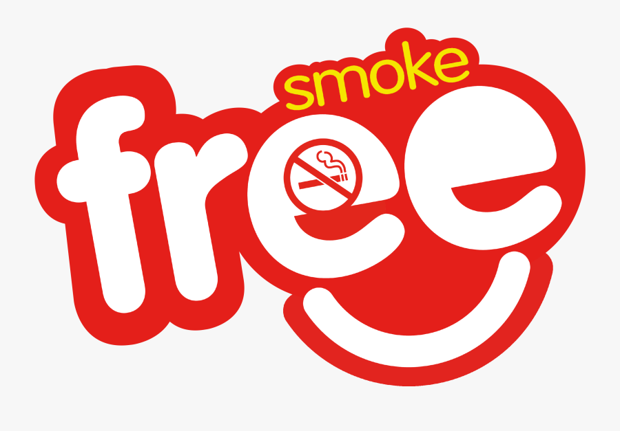 Smoke Free Logo, Transparent Clipart