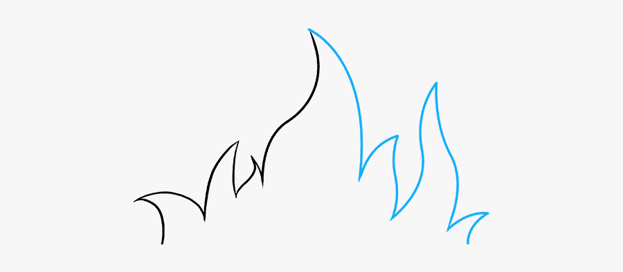 How To Draw Flames And Smoke, Transparent Clipart