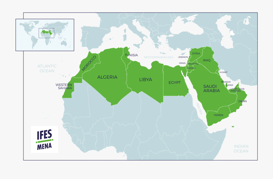 Clip Art Arabian Peninsula On World Map - Umayyad Caliphate 750 Ce, Transparent Clipart