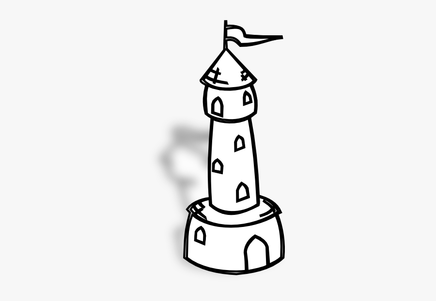 World - Map - Clipart - Black - And - White - Tower Clipart Black And White, Transparent Clipart