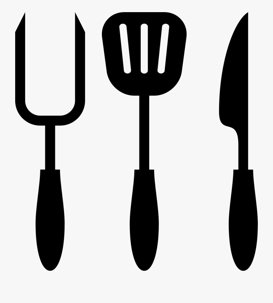 Shovel,fork,tool,garden Tool,cutlery,clip Art,tableware,spatula - Kitchen Utensils Icon, Transparent Clipart