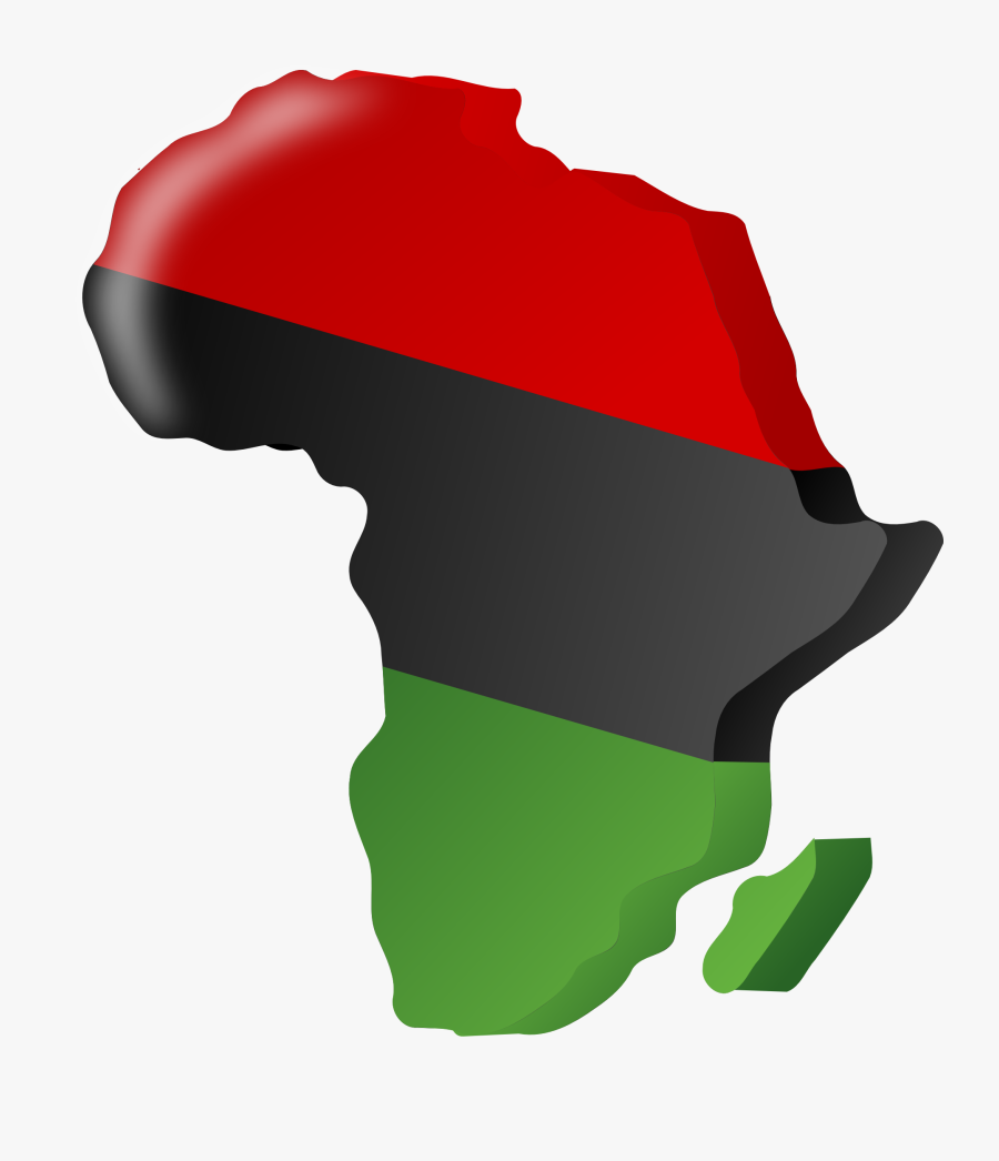 Africa World Map Globe National Flag - Africa Clipart, Transparent Clipart