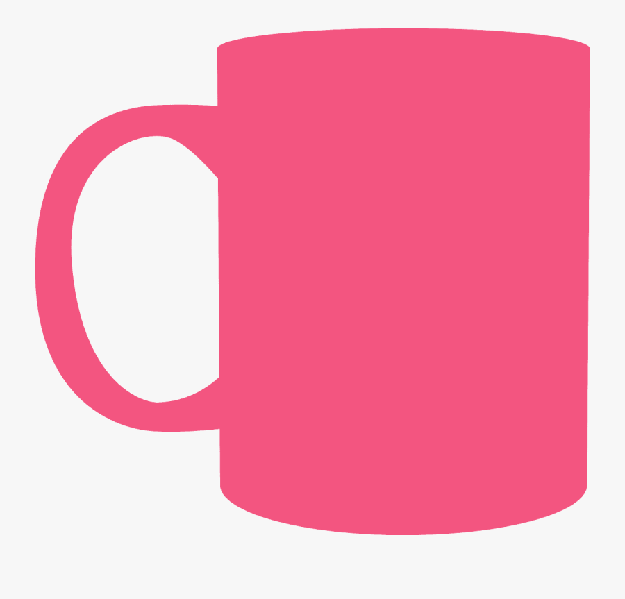 Coffee Mug Clip Art Pink, Transparent Clipart