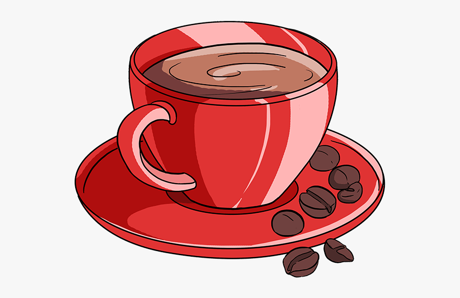 How To Draw Coffee Cup - Easy To Draw Coffee Cup, Transparent Clipart