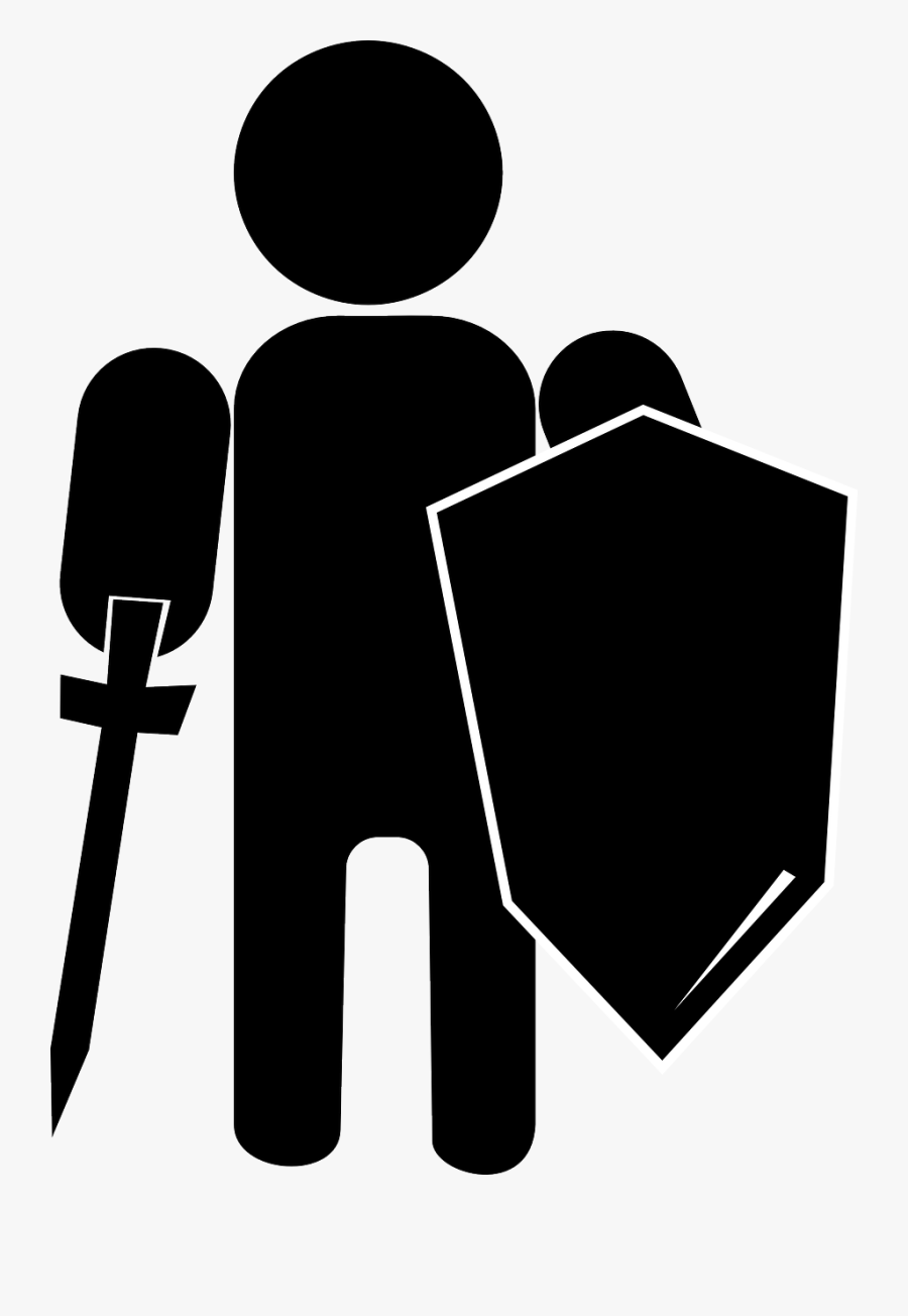 Soldier - Roman Soldier Silhouette Png, Transparent Clipart