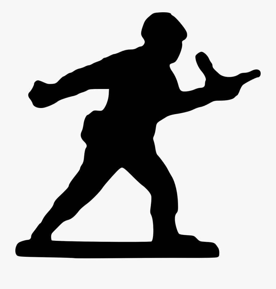 Free Vector Toy Soldier Clip Art - Toy Soldier Silhouette, Transparent Clipart