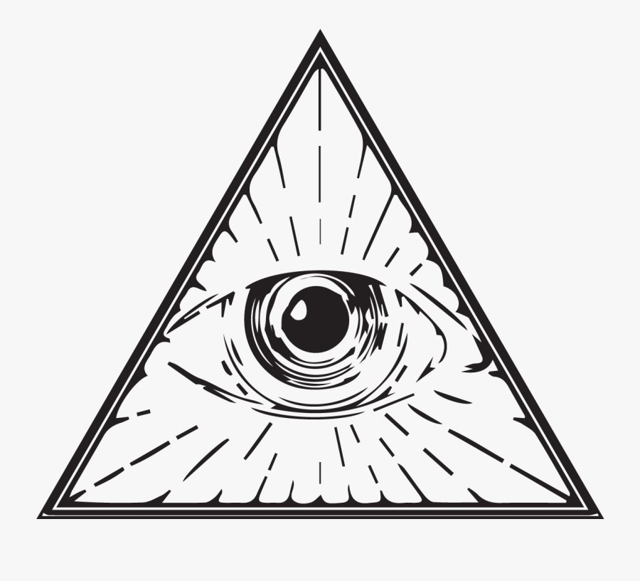Eye Of Providence Illuminati Drawing Clip Art - Illuminati Drawing Png, Transparent Clipart
