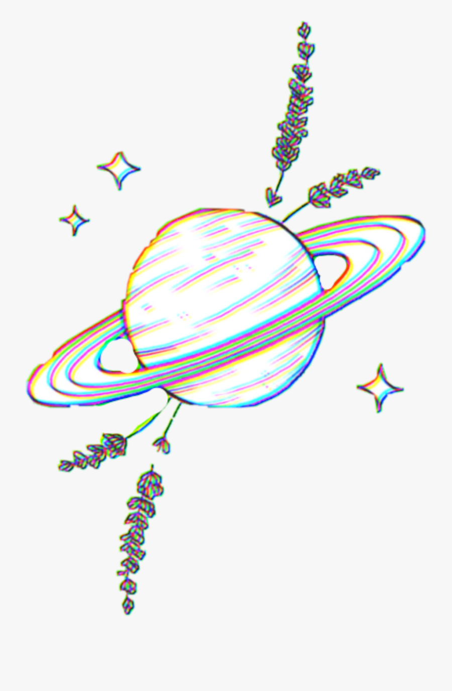 Planet Tattoo Art Drawing Png Free Photo Clipart - Illustration, Transparent Clipart