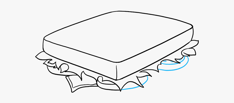 Sandwich Clipart Easy - Sandwich Drawing Png, Transparent Clipart