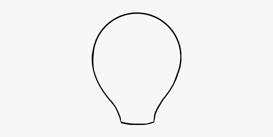 How To Draw A Light Bulb - Renzulli, Transparent Clipart