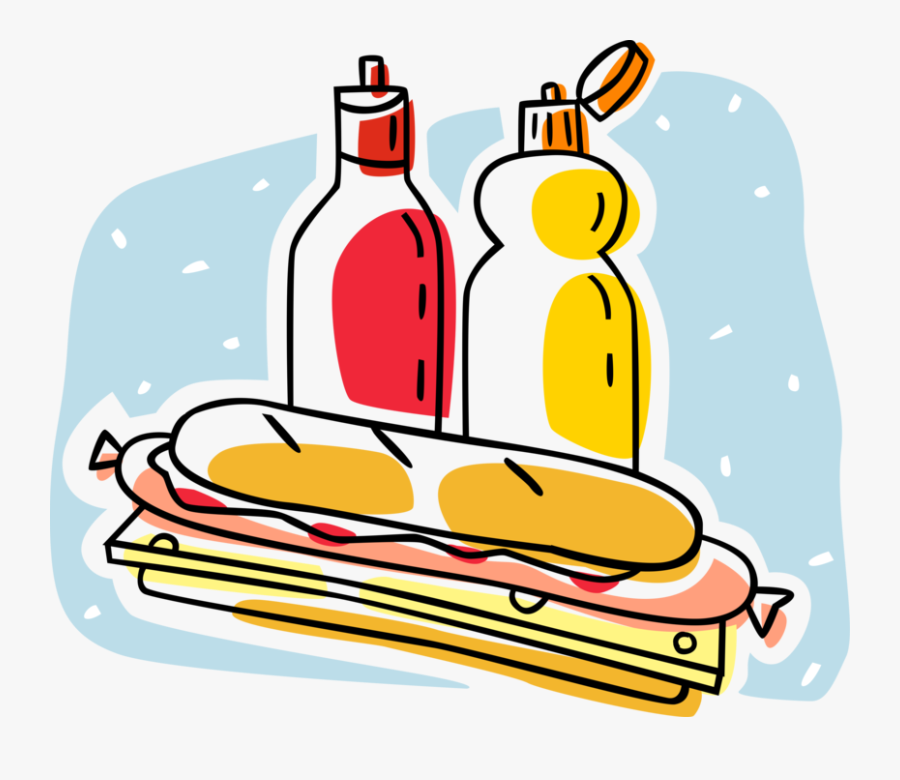 Submarine Or Hero Sub Sandwich - Hoagie Sandwich, Transparent Clipart