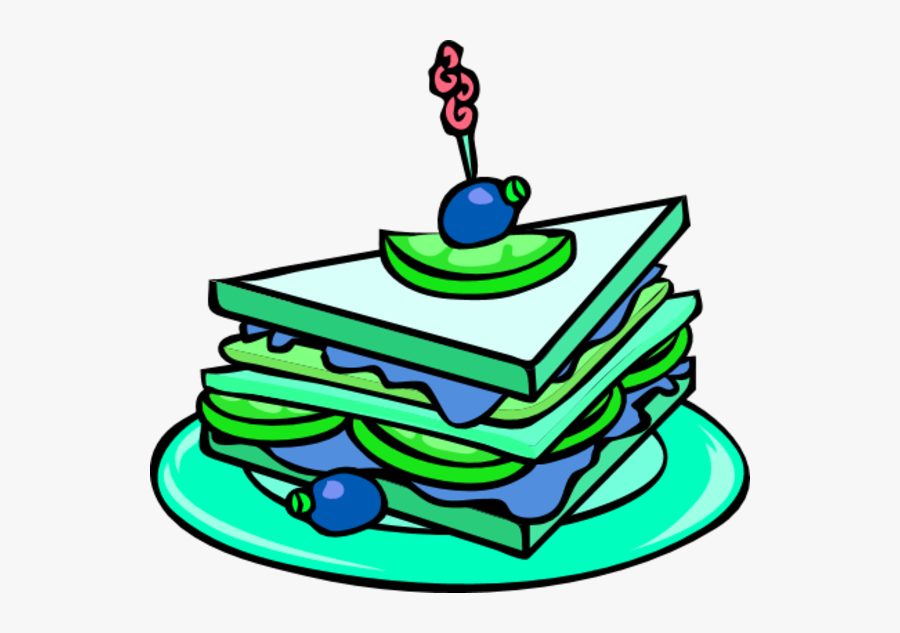 Clipart Sandwich Png, Transparent Clipart