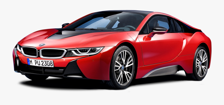 Bmw Car Red Colour, Transparent Clipart